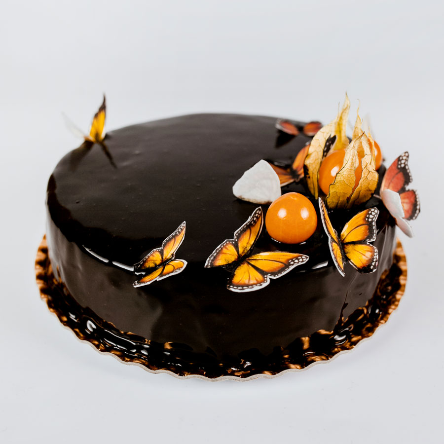 Tort ciocolată și mango fără zahăr